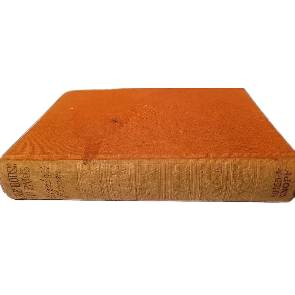1936 The House in Paris Elizabeth Bowen 1st US Ed Alfred A Knopf HC